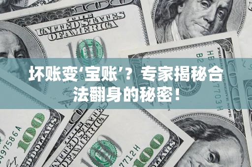 济南坏账变‘宝账’？专家揭秘合法翻身的秘密！