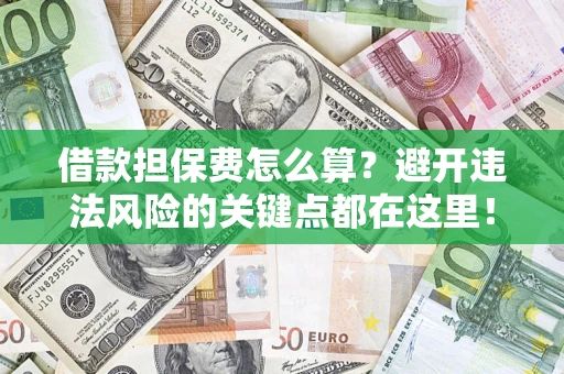 济南借款担保费怎么算？避开违法风险的关键点都在这里！