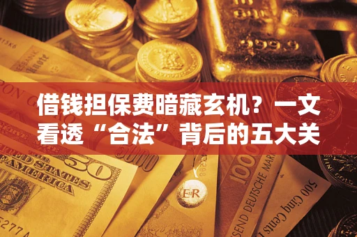 济南借钱担保费暗藏玄机？一文看透“合法”背后的五大关键陷阱