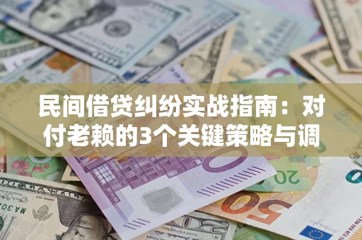 济南民间借贷纠纷实战指南：对付老赖的3个关键策略与调解盲区解析