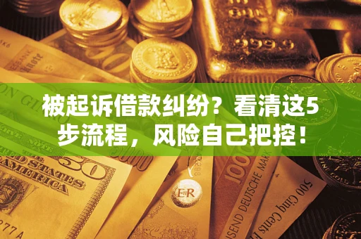 济南被起诉借款纠纷？看清这5步流程，风险自己把控！