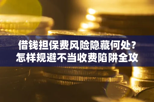济南借钱担保费风险隐藏何处？怎样规避不当收费陷阱全攻略！