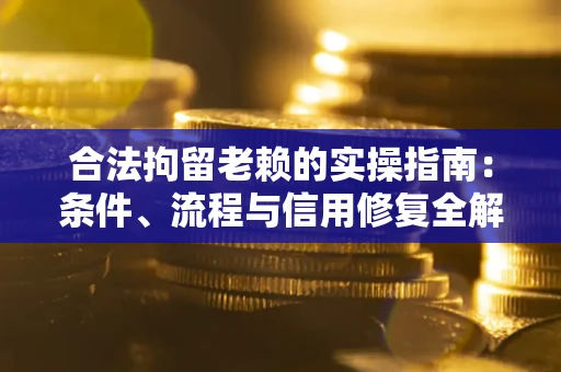 济南合法拘留老赖的实操指南:条件、流程与信用修复全解析 济南合法拘留老赖的实操指南:条件、流程与信用修复全解析