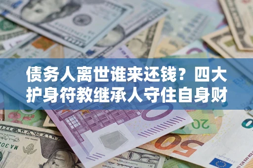 济南债务人离世谁来还钱？四大护身符教继承人守住自身财产